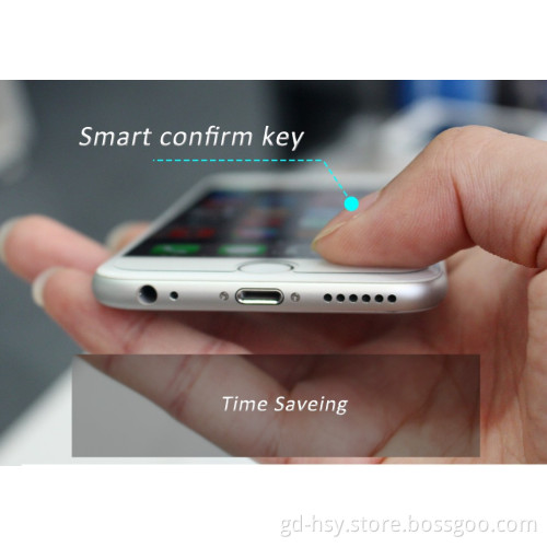 HUYSHE Premium 0.33mm 2.5D 9H Smart Key Tempered Glass Screen Film Protector for iphone6/6plus Factory Price